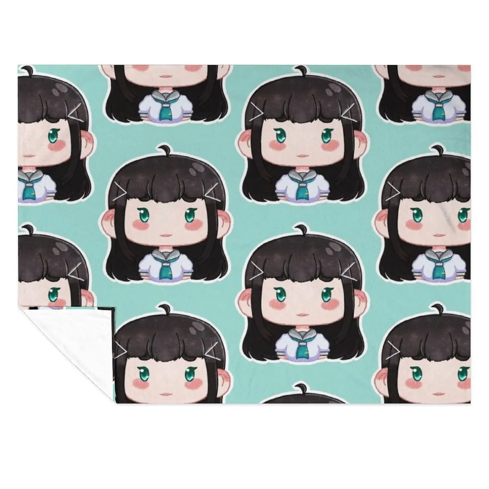 

Love Live sunshine!! - Dia Kurosawa Throw Blanket Stuffeds christmas gifts Thermal warm for winter Blankets