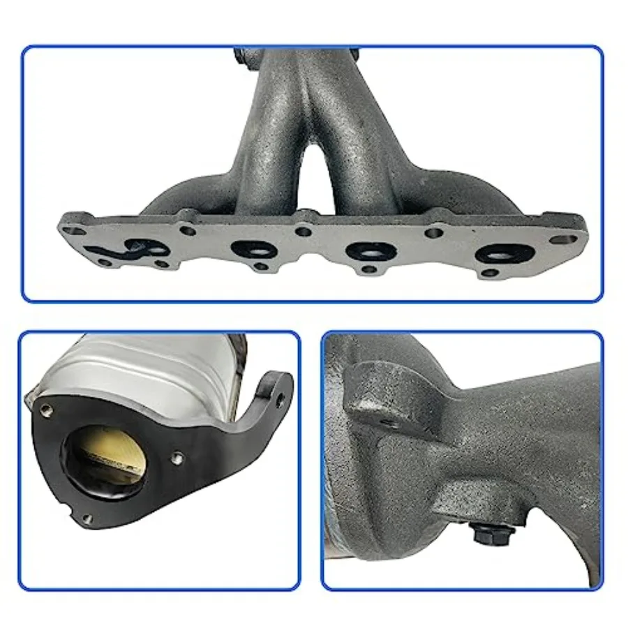 Conversor catalítico de alto desempenho compatível com 20042008 Chevy Malibu 2.2L 20062008 Pontiac G6 20072008 Saturn Aura 2.4L fo
