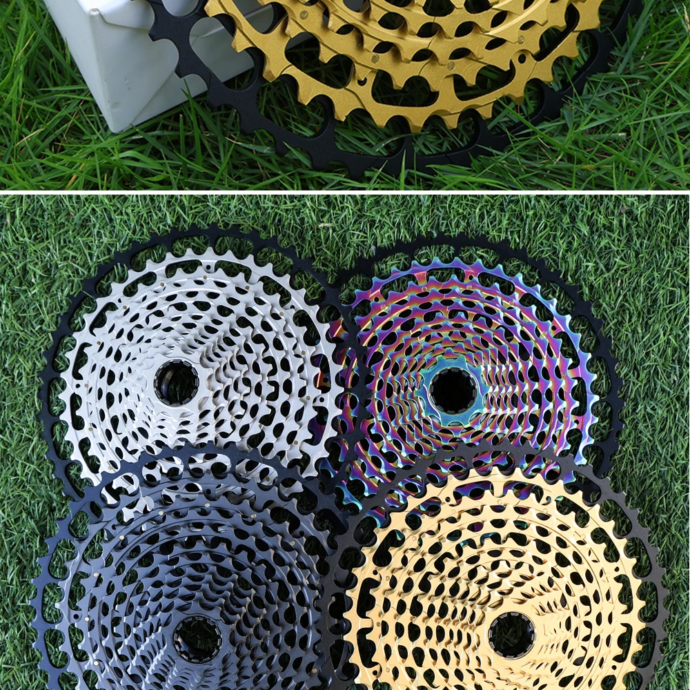 SPEDAO 12 Speed MTB Cassette 10-52T 10-50T 11-50T XD HG Freewheel Lightweight CNC K7 Sprocket Drivetrain Upgrade Bike Parts