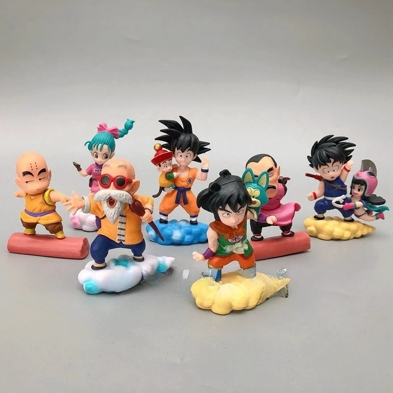 Dragon Ball Handgemaakte Blind Box Anime Cartoon Zon Wukong Schildpad Onsterfelijke Yamu Thee Kobayashi Buma Pop Decoratie