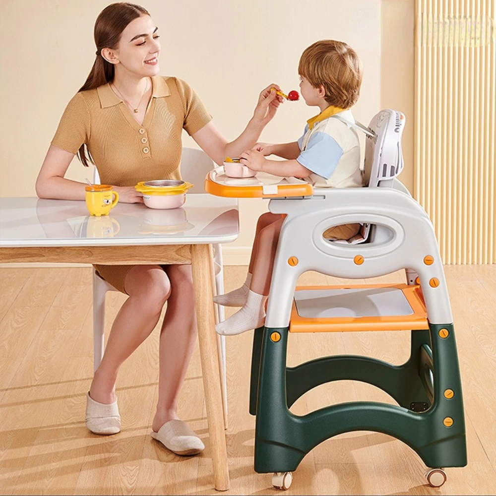 Versatile baby dining chair, multifunctional home safety, fall proof portable baby dining table chair, child chair