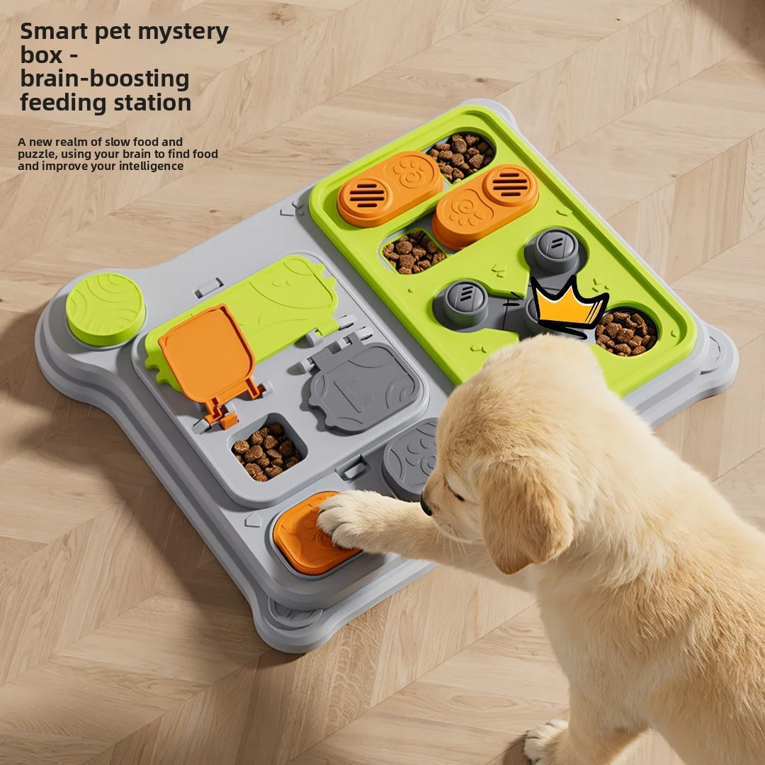 Interaktives Haustier-Puzzle-Futterspielzeug: Leckerli-Spender für IQ-Training, Ideal für Kleine bis Mittelgroße Hunde, Neuerscheinung