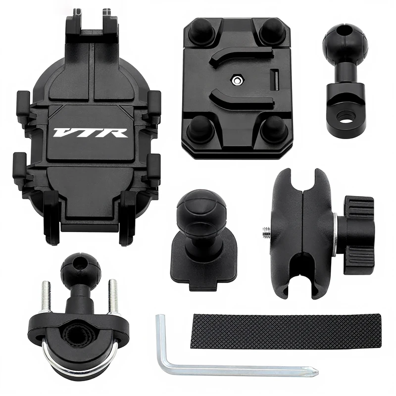 Upgraded Rotary Adjustment Mobile Phone Navigation Motorcycle Bracket For HONDA VTR1000 VTR 1000 SP1 SP-2 FV FW FIRESTORM