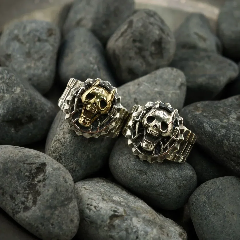 JOJO's Bizarre Adventure Killer Queen Ring Anime Peripheral Punk Shoulder Ring Unisex