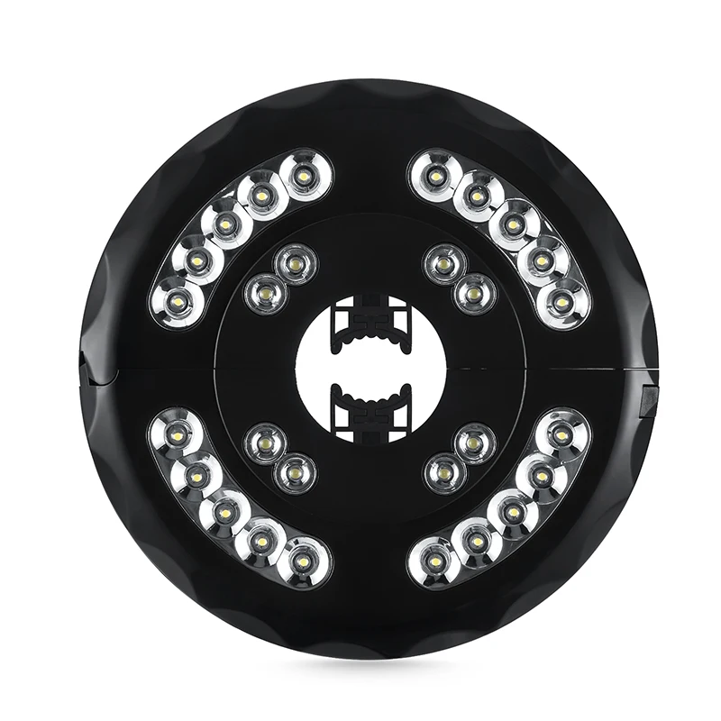 

AuSilver White Emitting LED Umbrella Pole Light Outdoor Lighting for Garden Patio Camping Tents Light