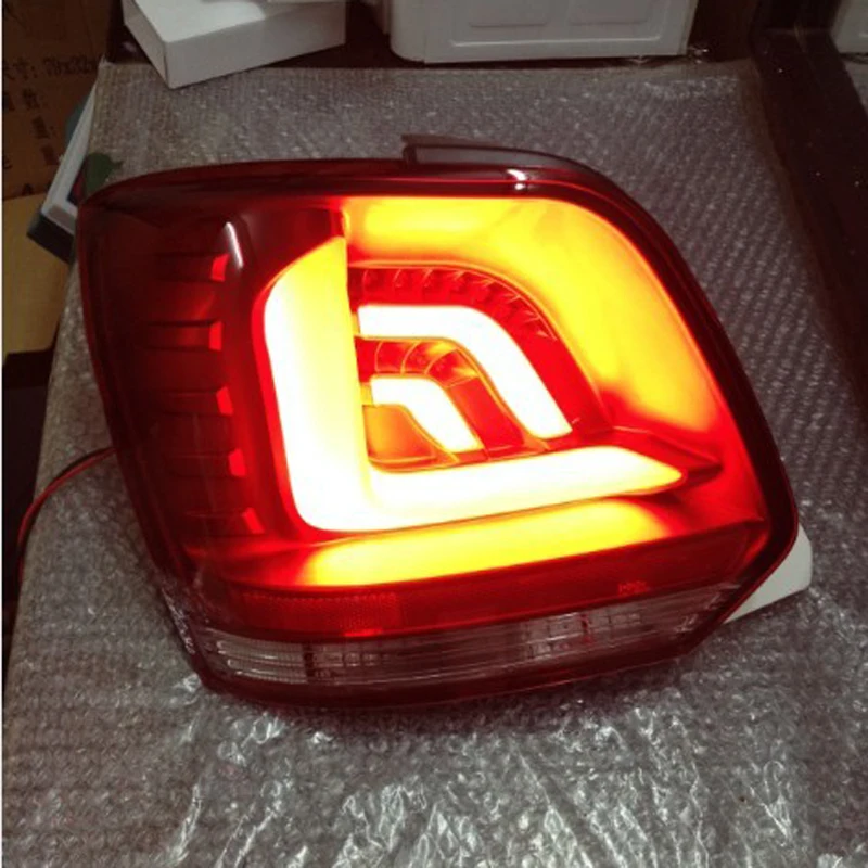 DLAND OWN 2010-2019 POLO 6R GTI CAR LED TAIL LIGHT BACK REAR LAMP ASSEMBLY, FULL LED LIGHT SOURCE