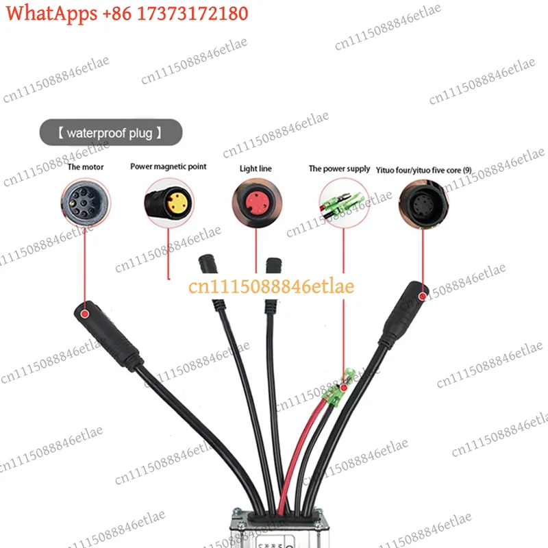 k3 Brushless Motor Driver Dual Voltage 36/48V 15A Continuous Higo Z9 Connector CPSIA Compliant Overcurrent Protection Silver
