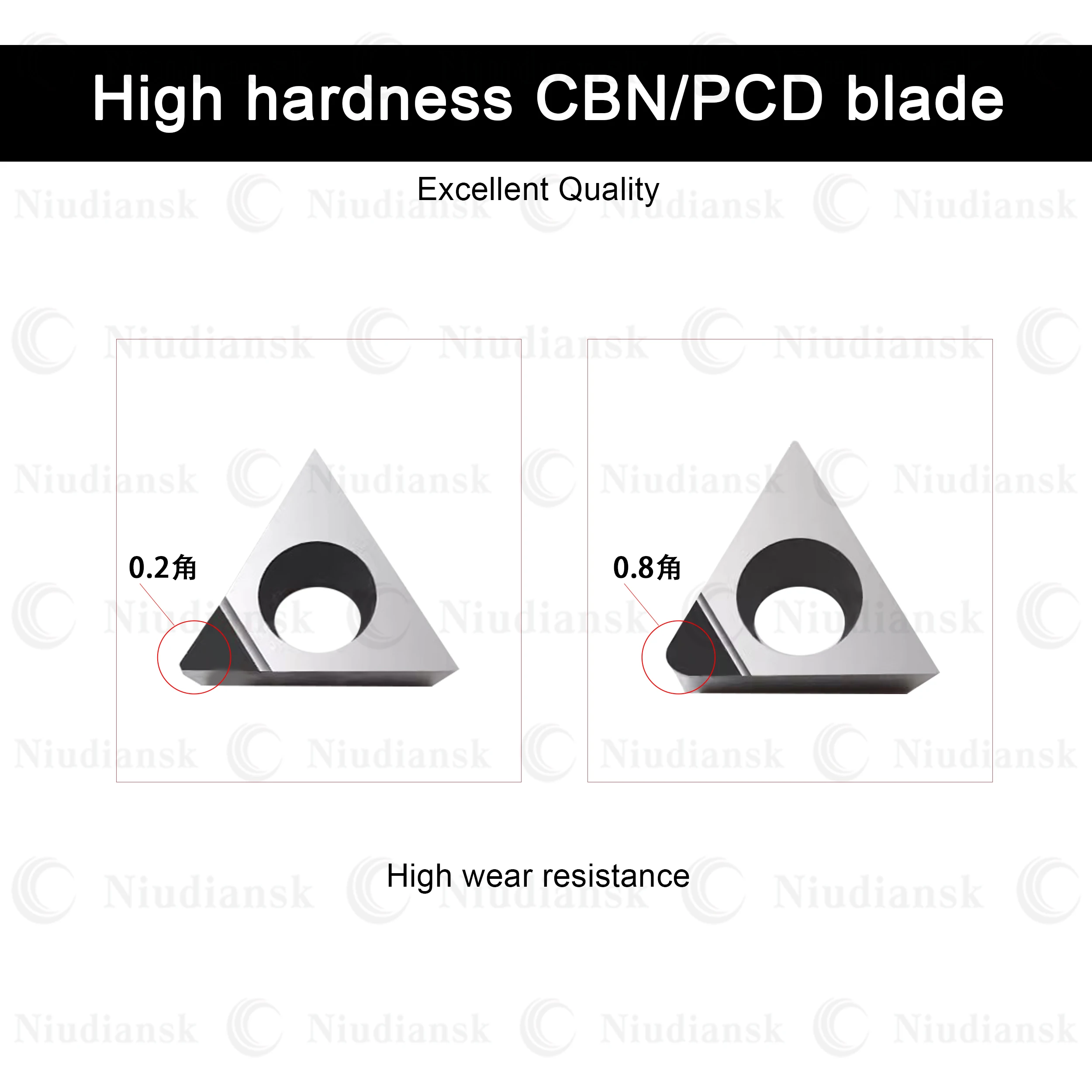 TBGT060104/TPGH08/090204/110304/16T304 High-quality PCD CBN Boring Blades Diamond Inner Hole Precision Tool Boron Nitride Blades