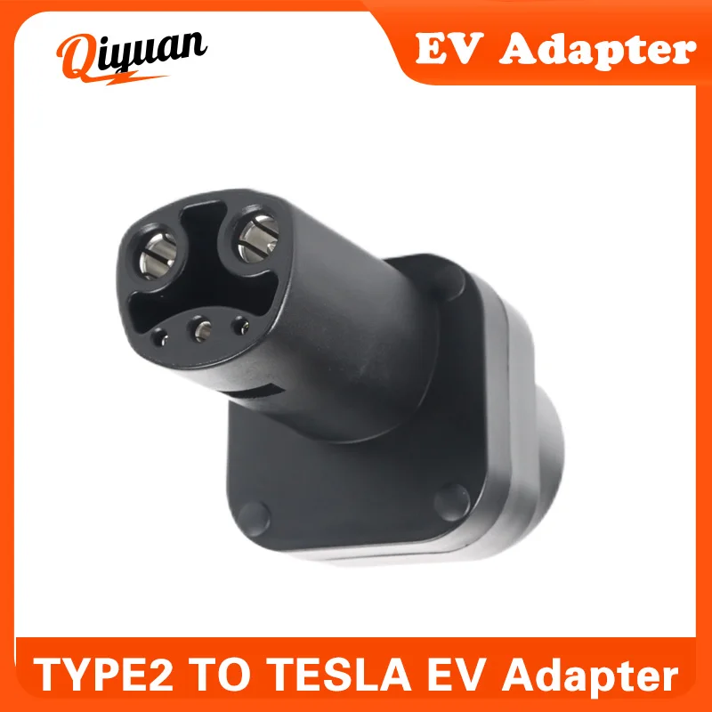 32A Type2 to NACS Tesla Adapter Type 2 AC Charger Converter for America Electric Car with NACS charging socket