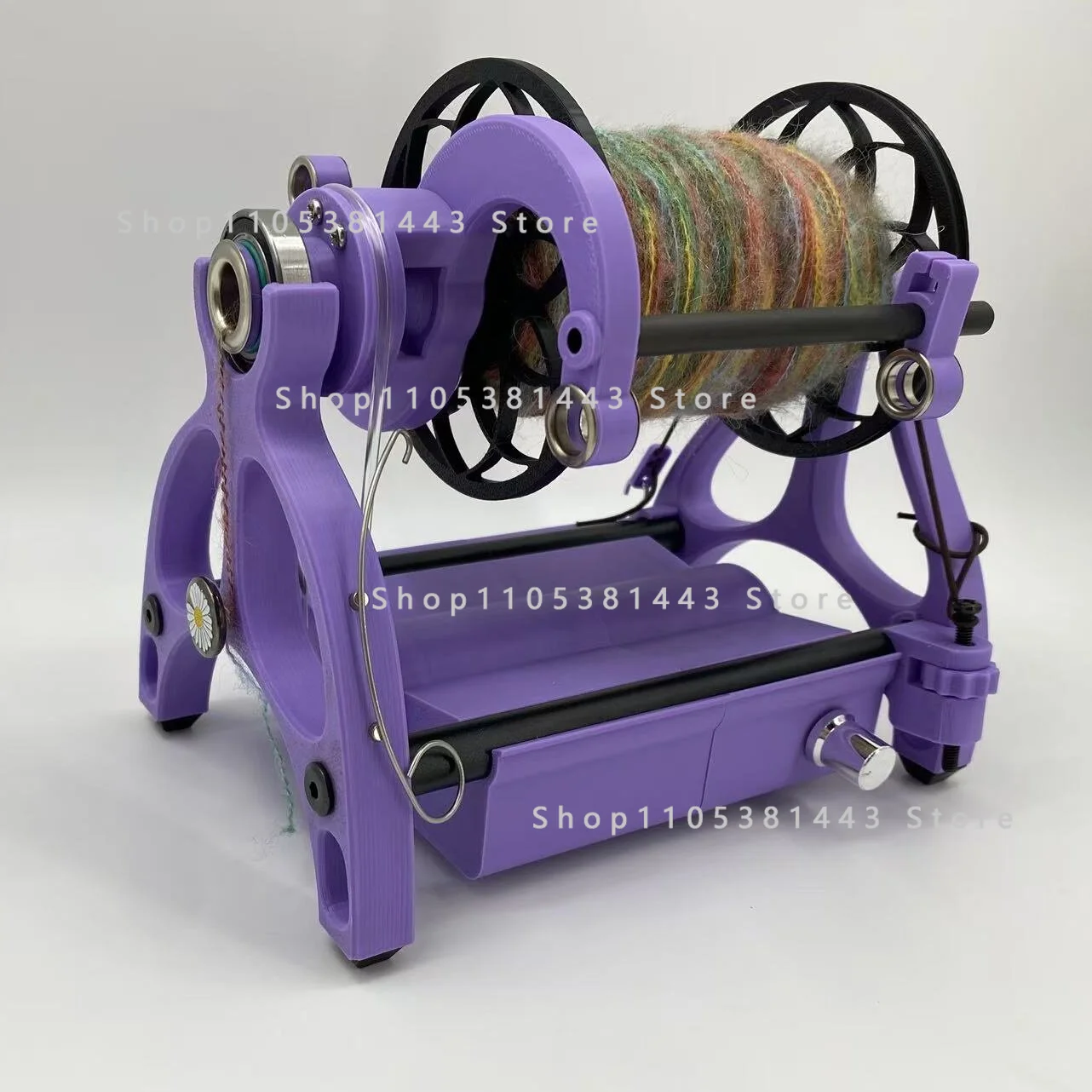 For DIY Handmade Wool Yarn Spinning Tool 25 Generation Electric Spinning Wheel
