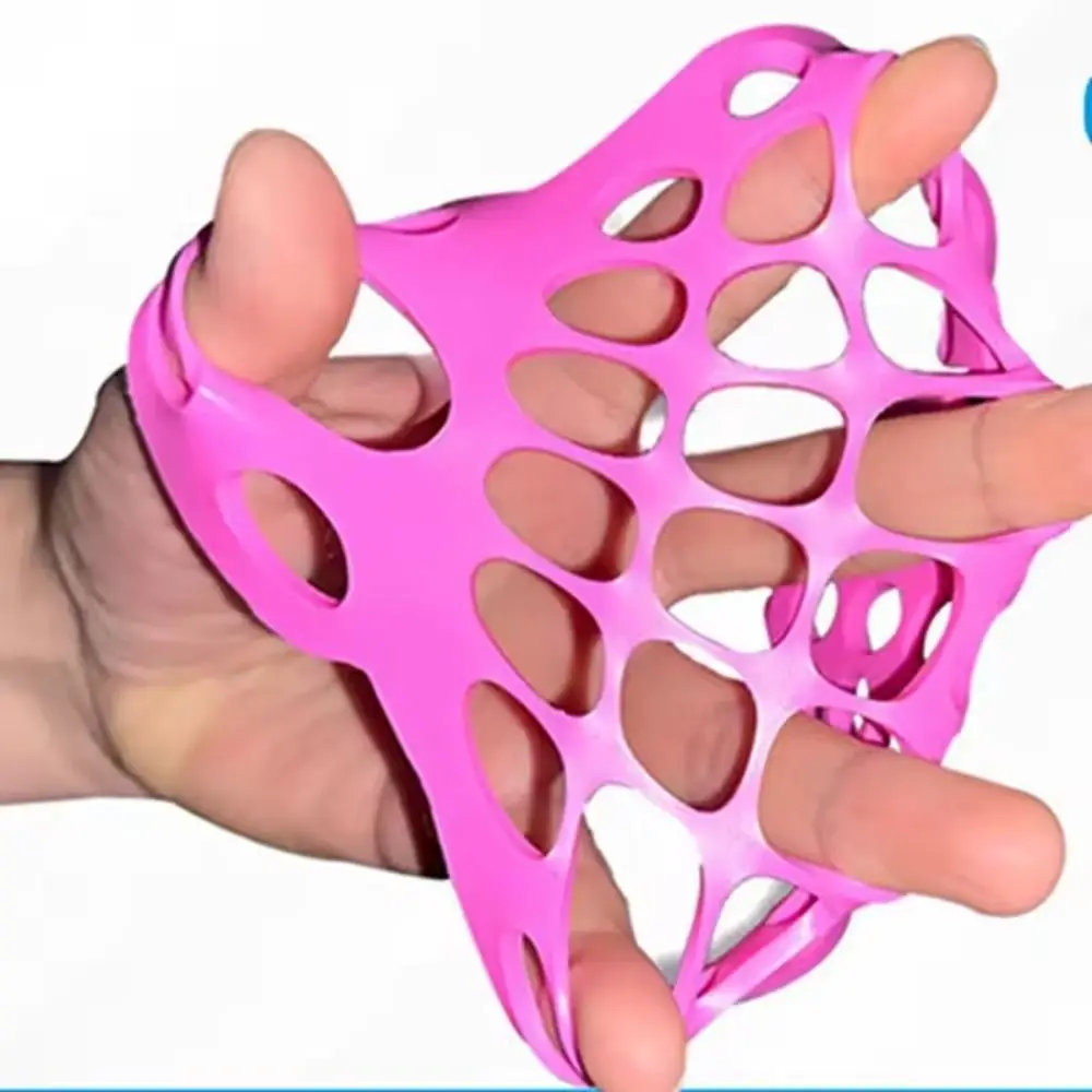 أداة تمرين إصبع السيليكون المضادة للانزلاق قبضة اليد المرنة أداة استعادة إصابة اليد البدنية لالتهاب المفاصل ونفق الرسغ #1