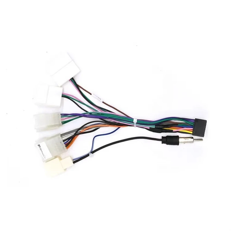 High Quality Wiring Harness For Toyota AVENSIS T27 2009 - 2015 16-pin Android Wire Harness Power Cable Adapter
