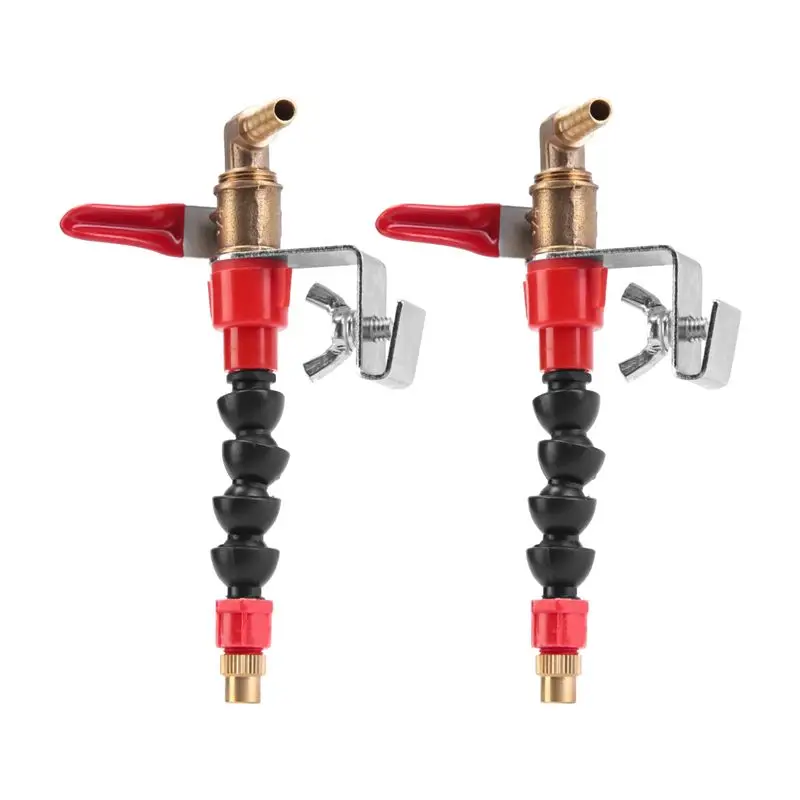 A93E-2Pcs Dust Remover Water Sprayer System Nozzle Coolant Sprayer Dust-Proof Sprayer For Brick Tile Cutting Machine Angle Grind