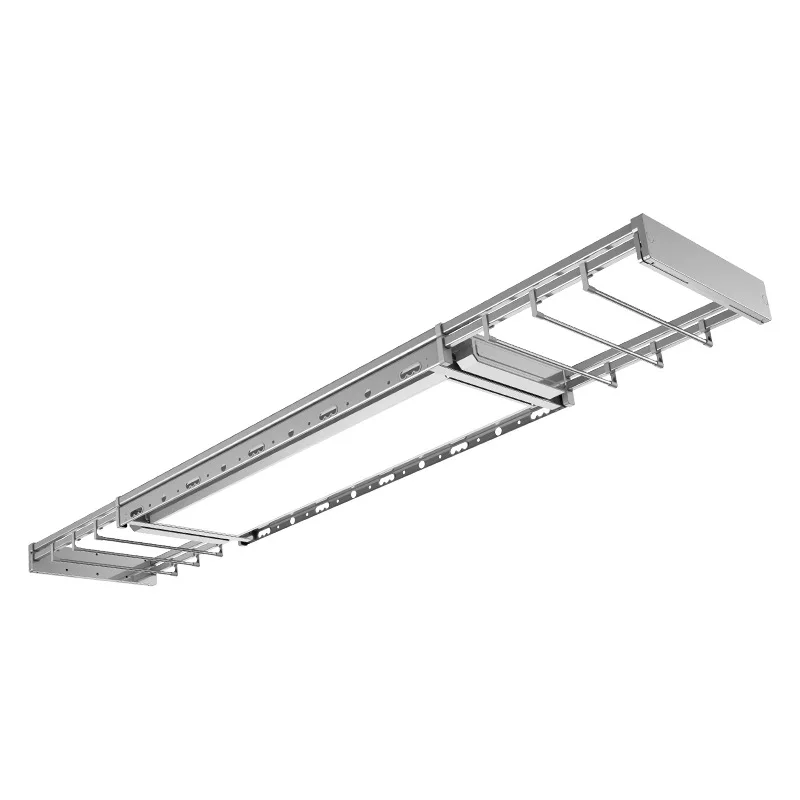 Stendino elettrico, balcone domestico intelligente, stendino con sollevamento automatico, interno