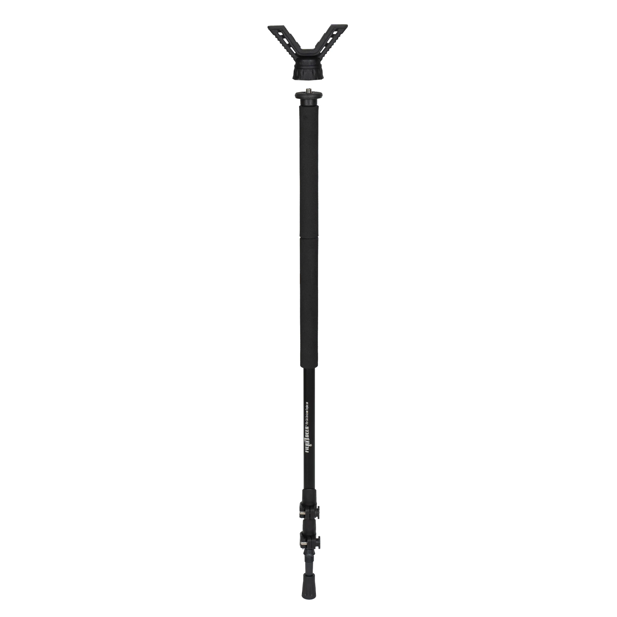 

FIERY DEER Shooting Stick for Hunting, Shooting Stick for Rifle with Adjustable Height & High Density Foam Grips, 180cm Monopod