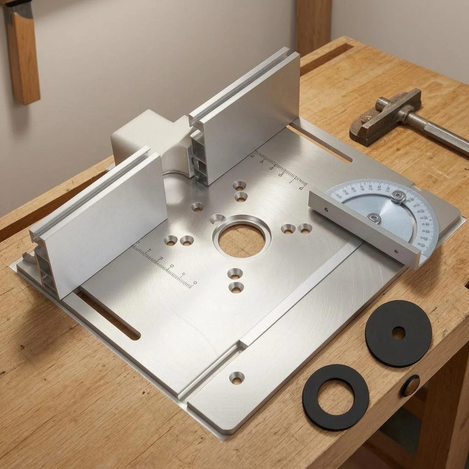 Freze Tezgahı Ekleme Plakası Y - Woodworking Router incelemesi ve fiyatı
