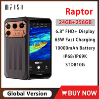 IIIF150 Raptor Rugged Machine 6.8 Inch 120Hz 10000mAh 12GB RAM+256GB ROM 108MP 65W Fast Charging UltraThin Cellphone Android 13