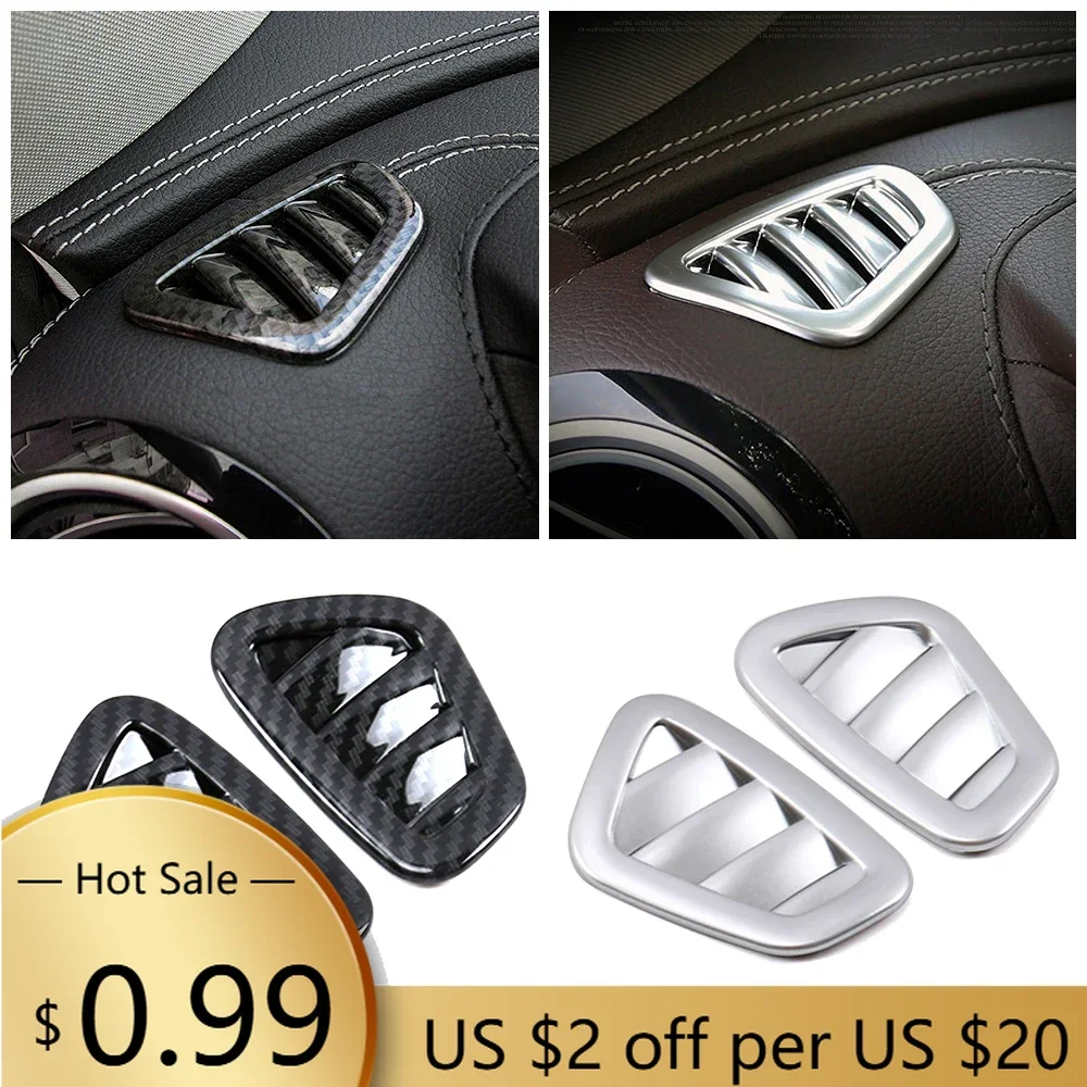 

Steering Covers For Mercedes Benz E Class W213 2016 2021 E200 E220 E260 E300 Car Dashboard Air Conditioner AC Duct Outlet Vent