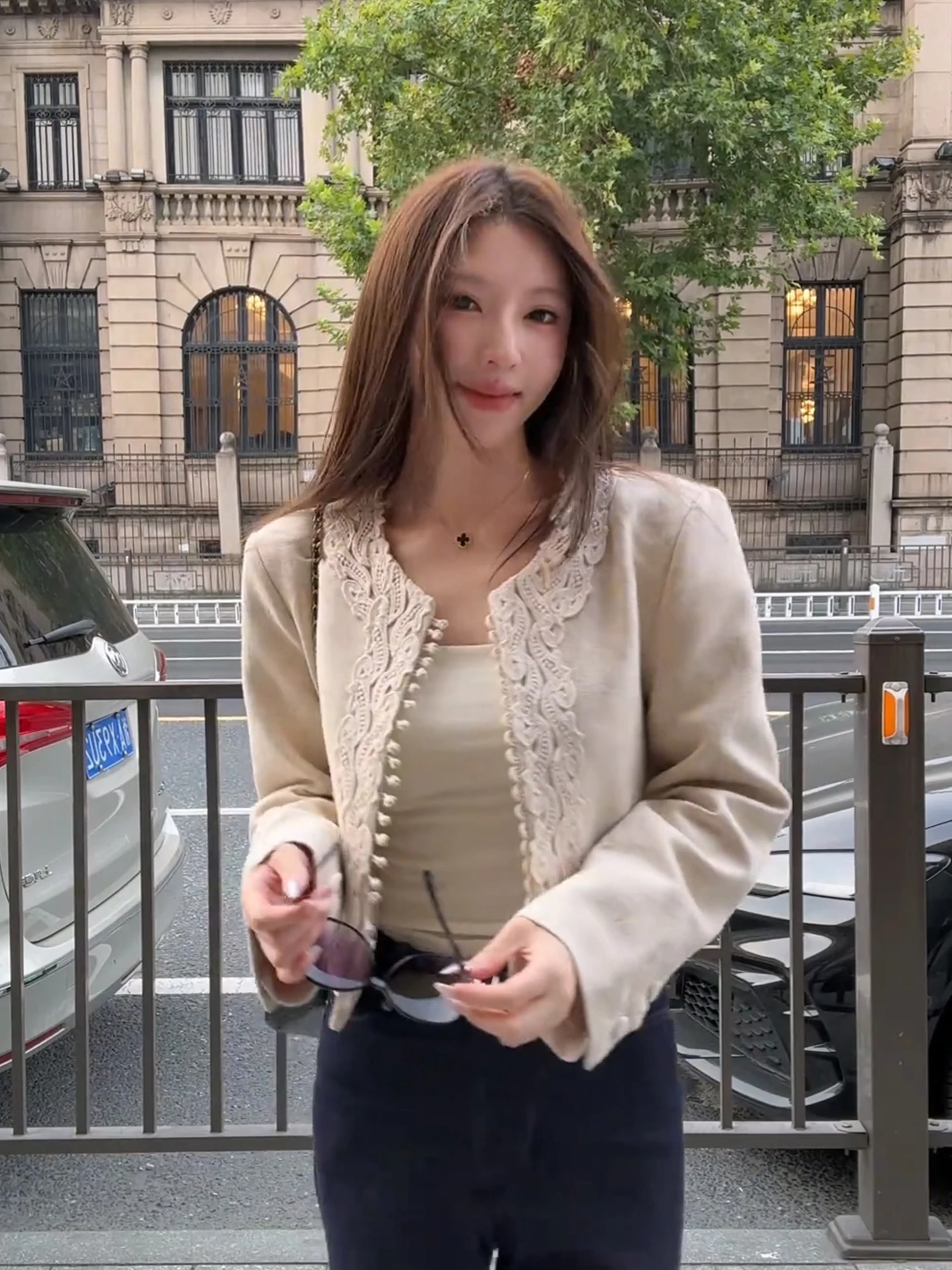 Início do outono único ort outerwear feminino faion sle pequena fraança vento jaet topo high-end sentimento ort casaco