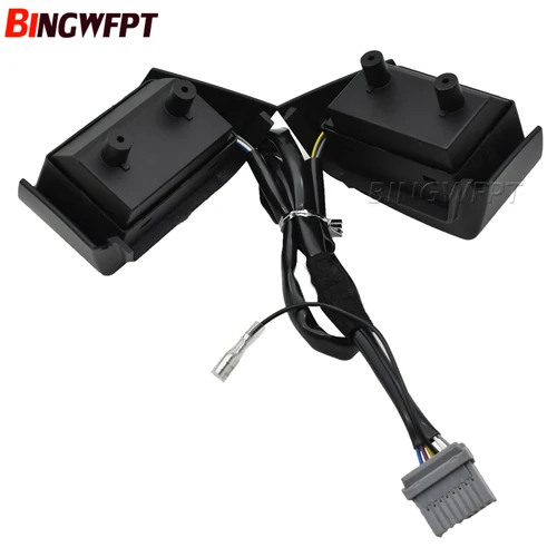 Imagen 2 del producto (Cuatro colores a elegir) Para SYLPHY y para Nissan LIVINA y TIIDA Botones de control del volante con cables de retroiluminación