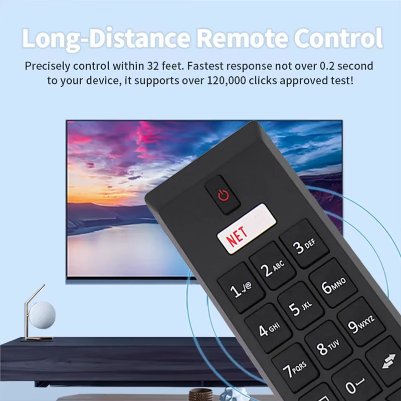 ABFN-استبدال جهاز التحكم عن بعد RCA4995 لتلفزيون TENSAI Telefunken/تلفزيون Edenwood المحدد TE43404G37Z2P TE32287B35T LED TV