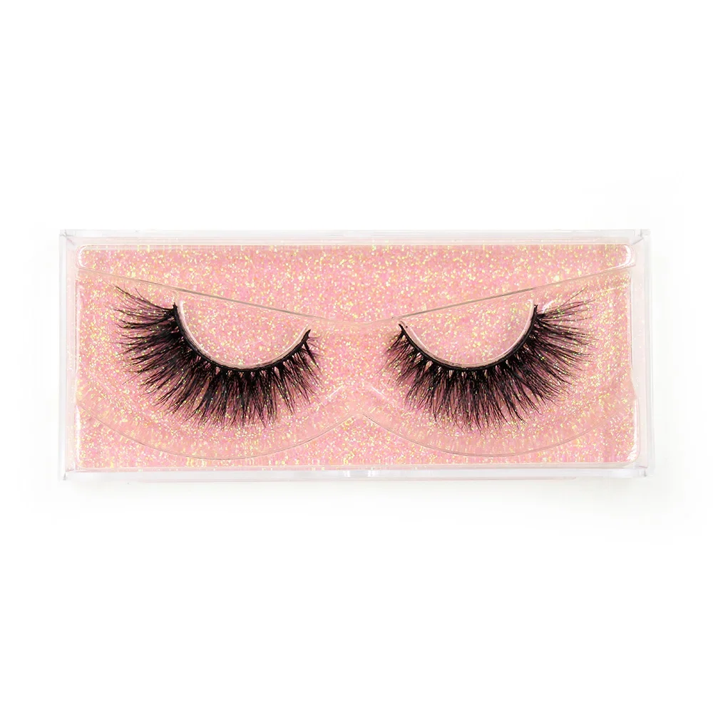 AMAOLASH Dropshiping Makeup 3D Mink Lashes Fluffy Soft Full Fake Eyelashes Natural False Eyelashes Wispy Lash Extension D101