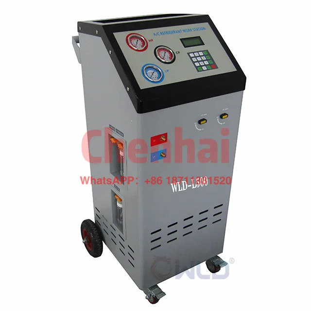 WLD-L500 Semi-Automatic A/C Refrigerant Recovery & Charging Machine/Charging Refrigerant Machine