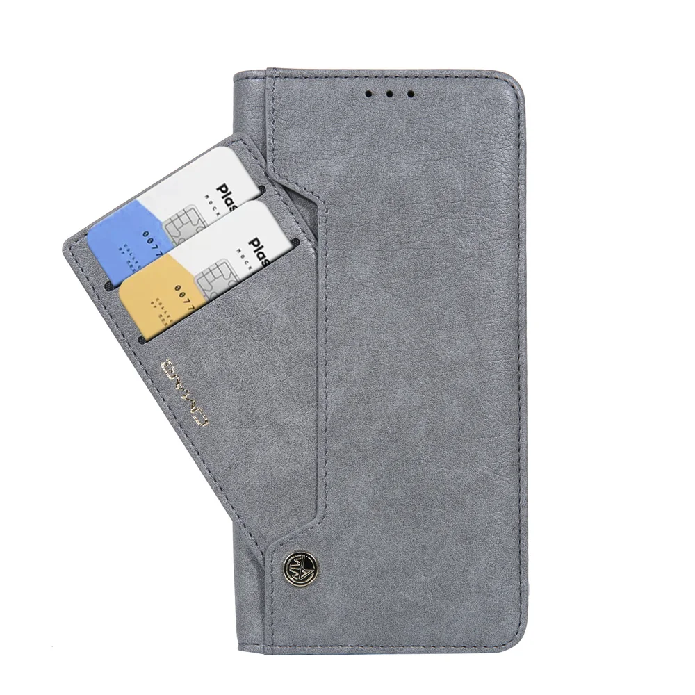 

CMAI2 Luxury Business Card Pocket Leather Case for Galaxy A12 A13 A15 A25 A32 A34 A35 A52 A53 A54 A55 A73 Magnetic Flip Cover