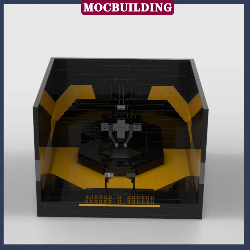 MOC Space Movie Architecture Fortress Inquisition Room Model Building Block Assembly Collection Series Toy Gifts