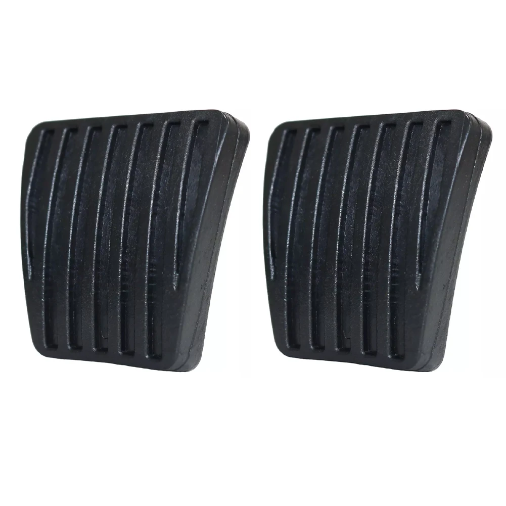 Protetor de Pedal de Freio e Embreagem Preto para Segurança ao Dirigir, Material de Borracha, Espessura de 11mm, Largura de 39.5mm