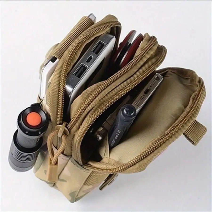 Leg Waist Packs Bag Army Camouflage Belt Bag for Men Riding Locomotive Portable Multifunctional Sports Hanging Leggings Bag view 4