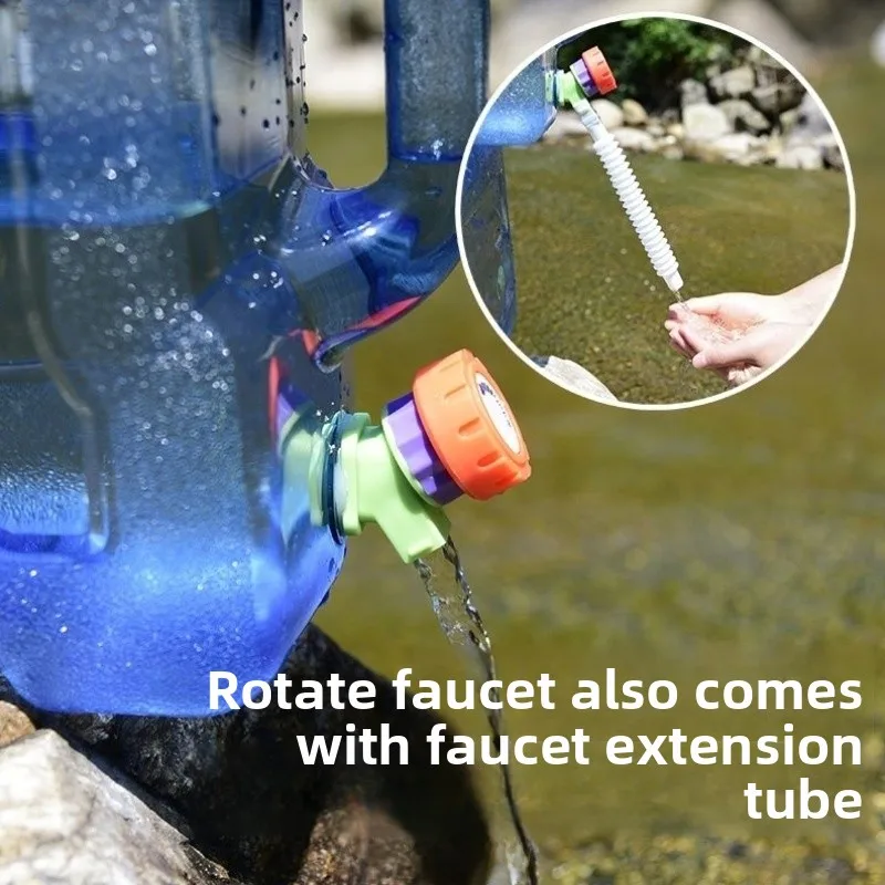 

5-литровая емкость для чистой воды, утолщенная, пищевая, для хранения, для автопутешествий, кемпинга, активного отдыха, контейнер для воды