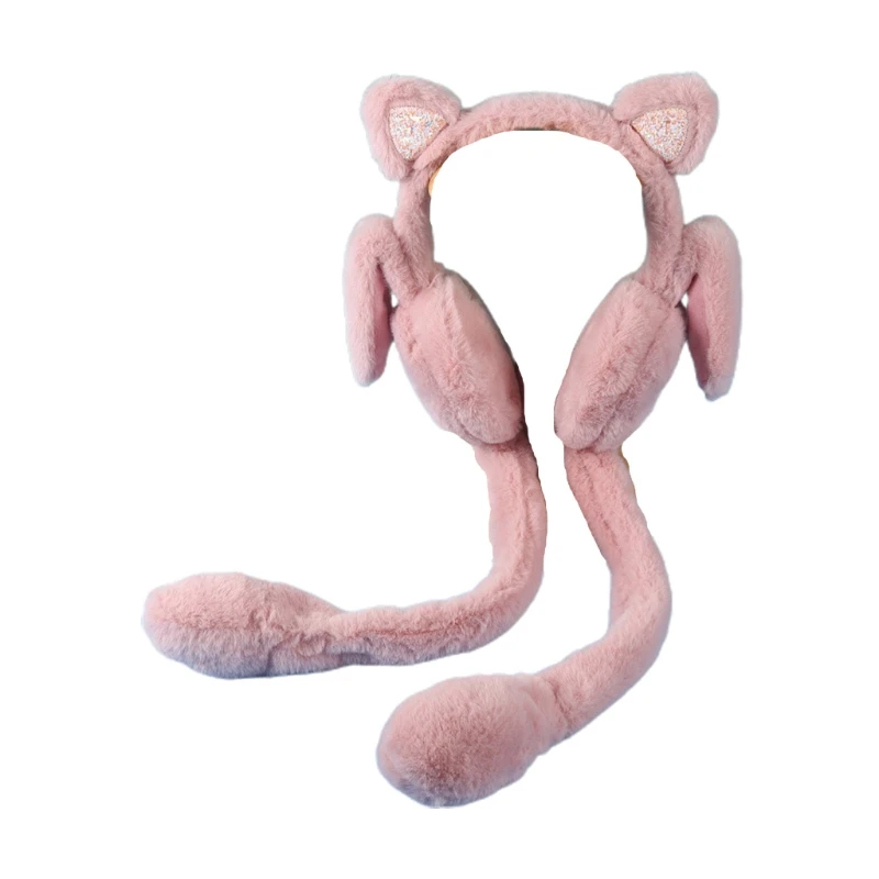 Động vật sang trọng Hình Earmuff Phim hoạt hình Động vật Earwarmer Carnival Nguồn cung cấp các bữa tiệc