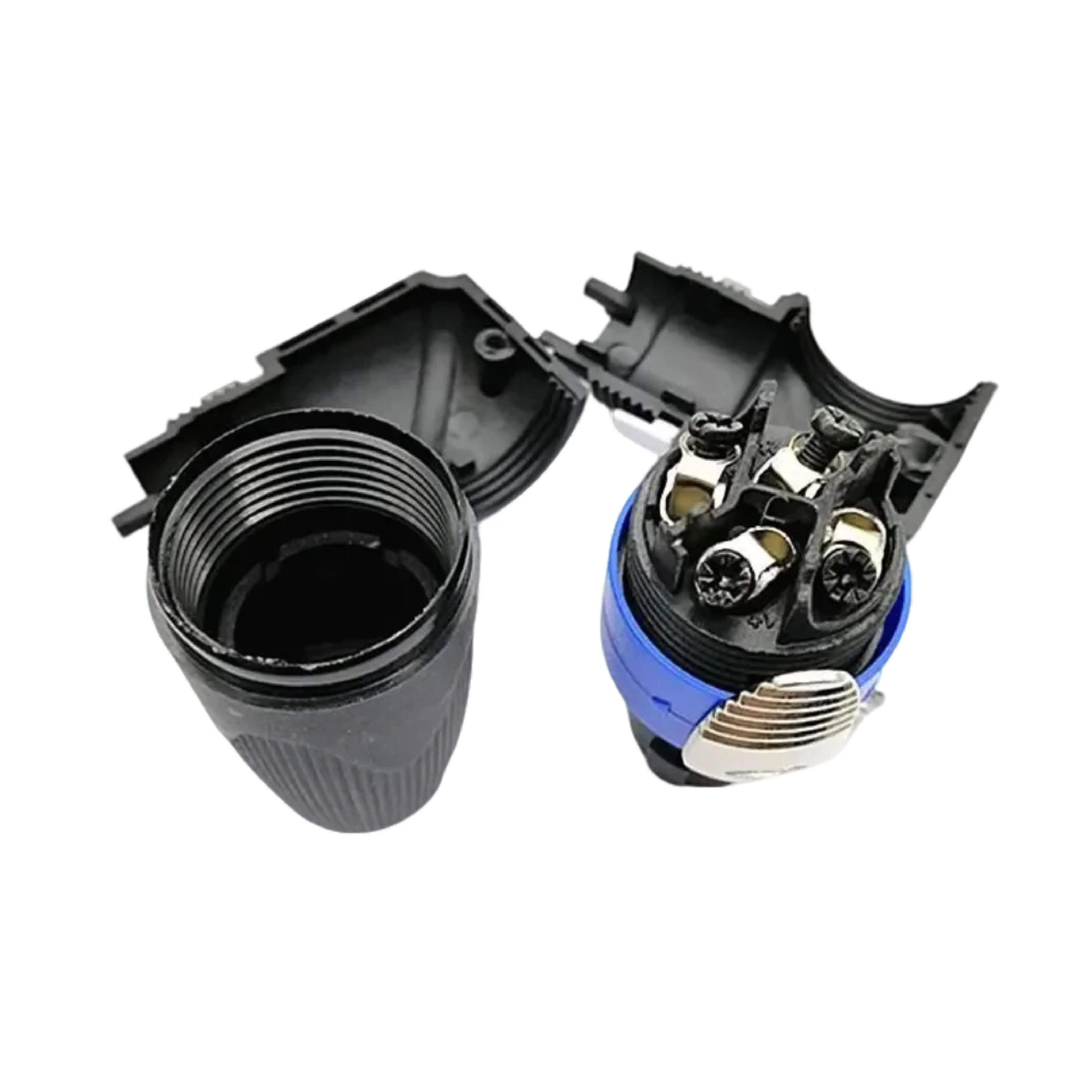 90 درجة 4 دبوس مكبر الصوت محول NL4FC موصل الزاوية اليمنى لمكبرات الصوت مكبرات الصوت