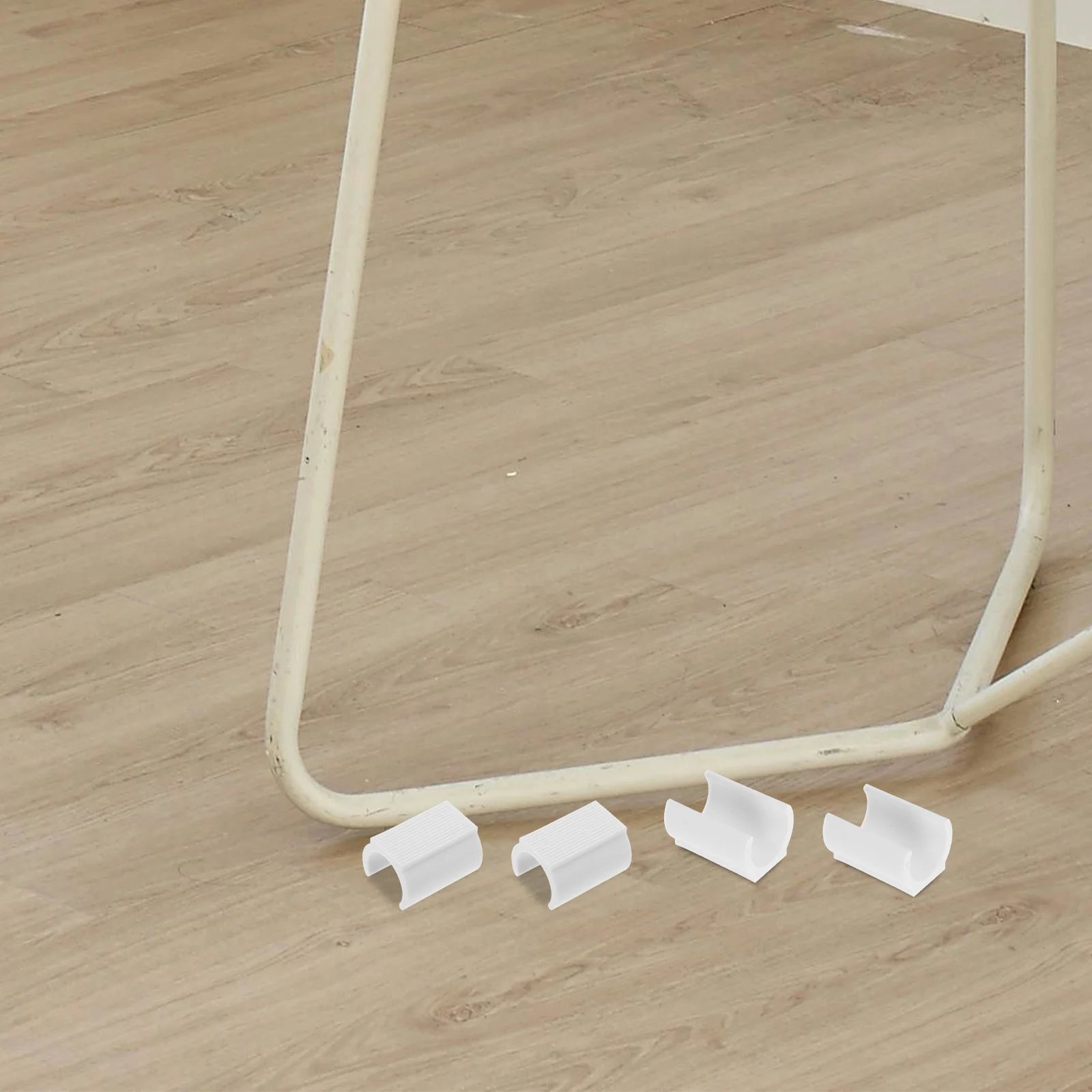 

8Pcs U-Shaped Furniture Leg Protectors Anti-Slip Pads Hardwood Floors Quiet Movement Easy Installation Sufficient Quantity