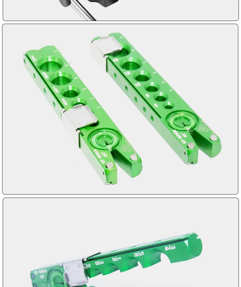 Flaring Tool Air Conditioner Tool Reamer Copper Pipe Maintenance Eccentric Tube Expander Tool DSZH ST806A Metric Imperial Splint