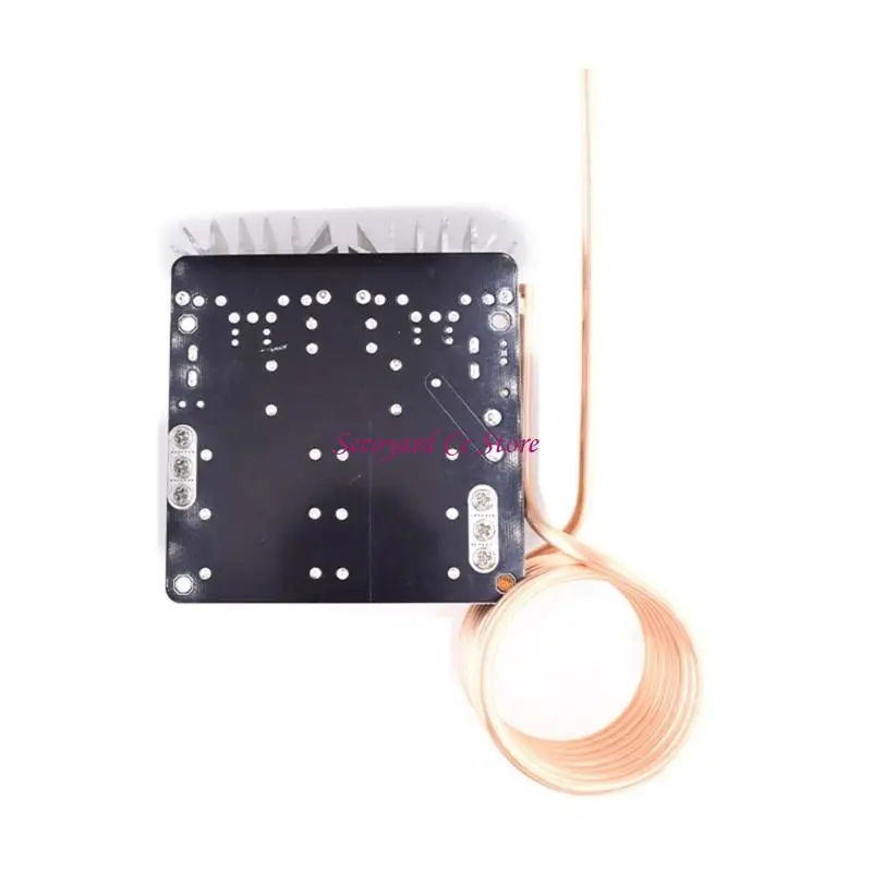 

N3UC Модуль нагревания низкого напряжения 1000W ZVS Индукционный модуль индукционной платы низкого напряжения