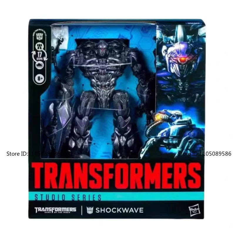 새로운 오리지널 박스 트랜스포머 G1 SS56 쇼크웨이브 스튜디오 장식품 피규어 장식품 로봇 클래식 장난감 소년 휴일 선물