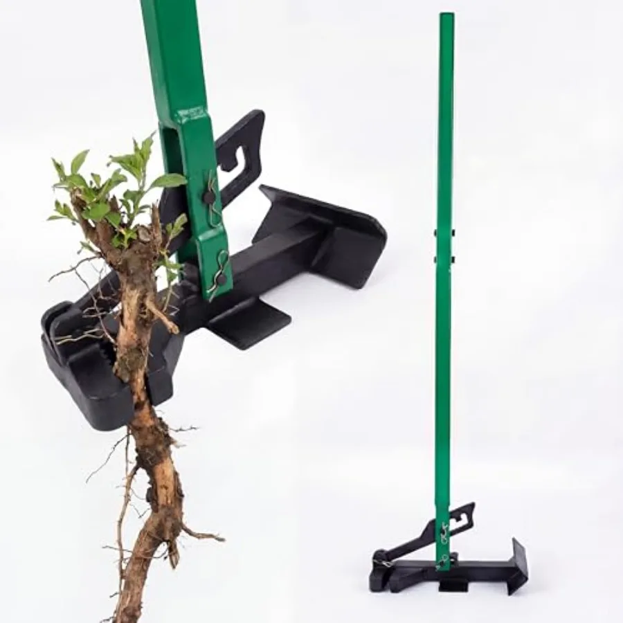 

Heavy-Duty Tree Root Puller for 1/4 to 2 Woody Stems Fully Uproots Trees Shrubs Ergonomic Gardening Tool in Stainless Steel Ide