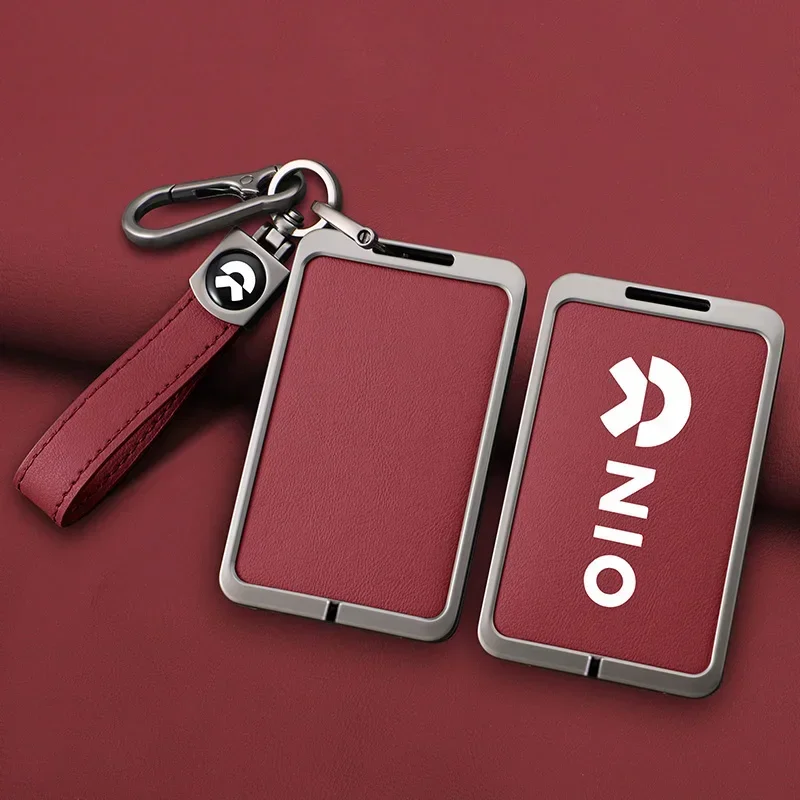 Zinc Alloy Car Smart NFC Card Key Case Cover For Wei Lai NIO ET5 ET7 ES7 EC7 ES6 ES8 EC6 Protector Holder Shell Accessories