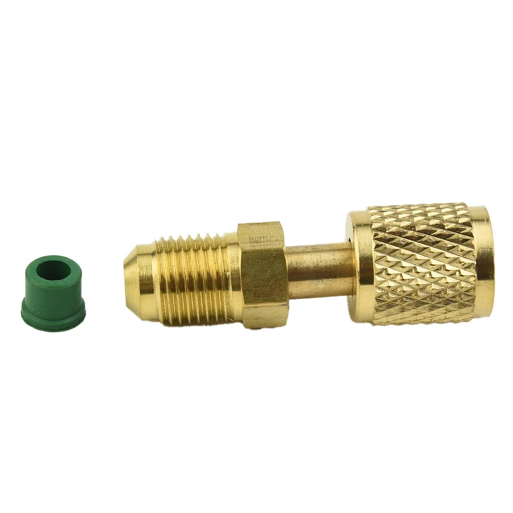 =Male=Adapter=Replacement=5/16 X F1/4 SAE=Brass Quick Couplers Adapter For Air Conditioning S R32 R410a Power Tools Accessories