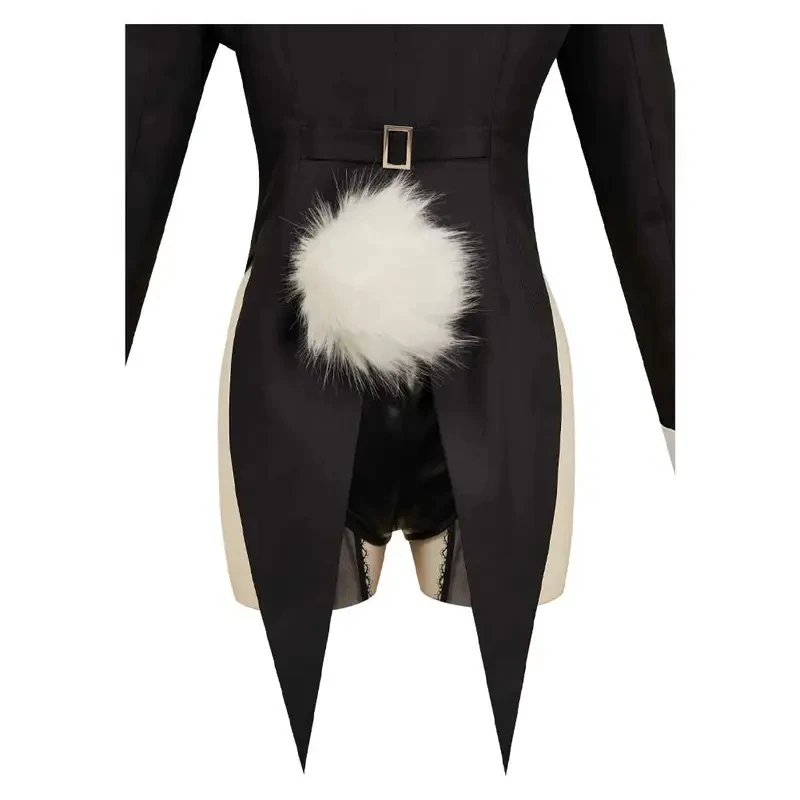 

CyAnime Dress Up Cosplay Darling Kitagawa Marin Roleplay Bunny Girl Black Jumpsuit Outfits Women Disguise Hallowmas Carnival Par