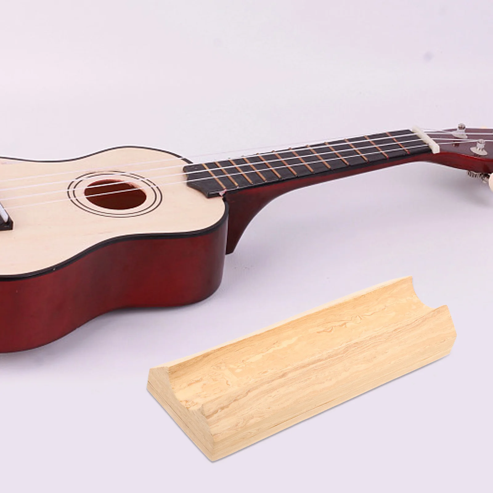 

Guitar Nut Replacement High Grade Eva Durable Compact Design Easy Install String Locking Guitar Neck Support Tool For