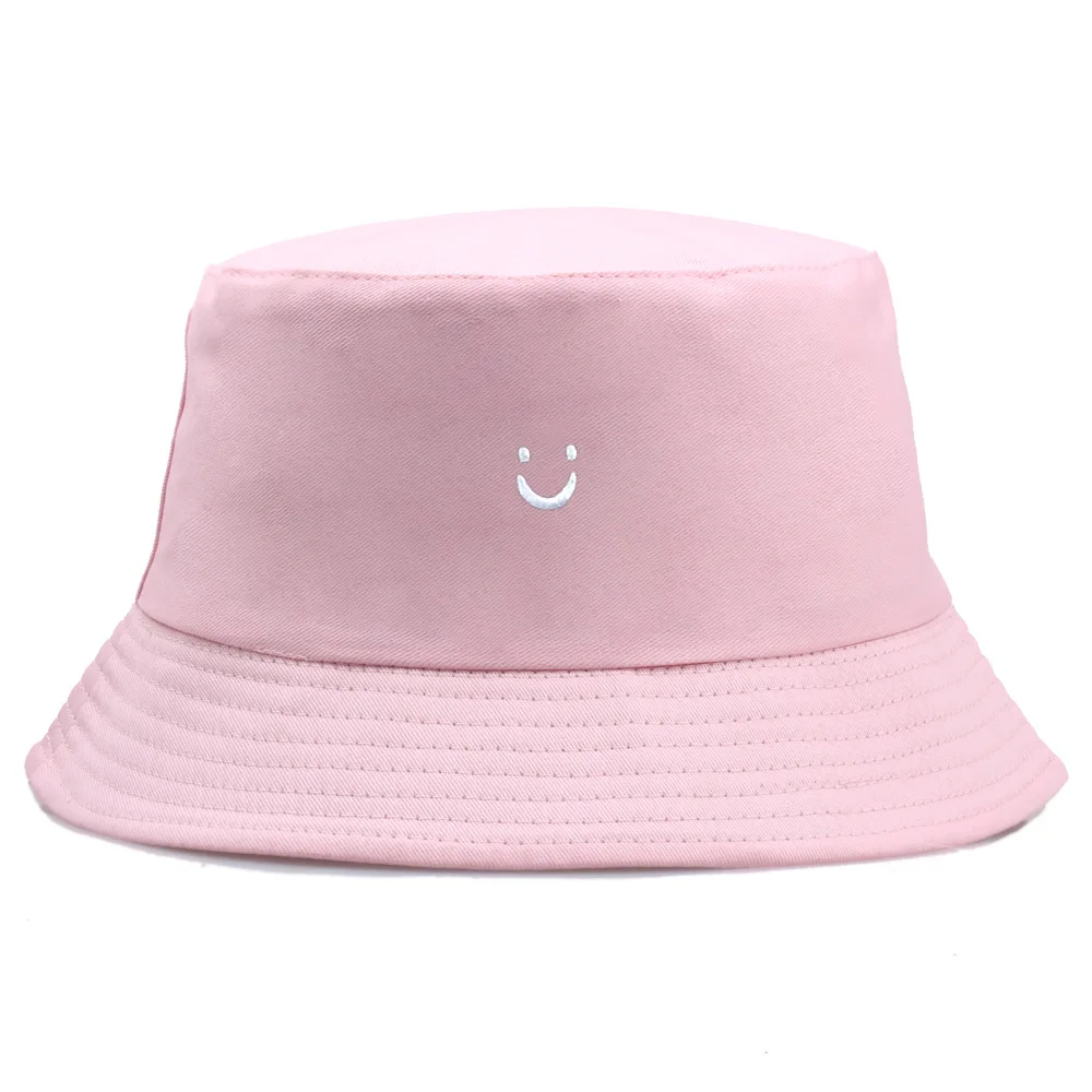 New Embroidered Fisherman Hat Women\'s Cute Sunscreen Bowl Hat Men\'s Outdoor Sunshade Hat