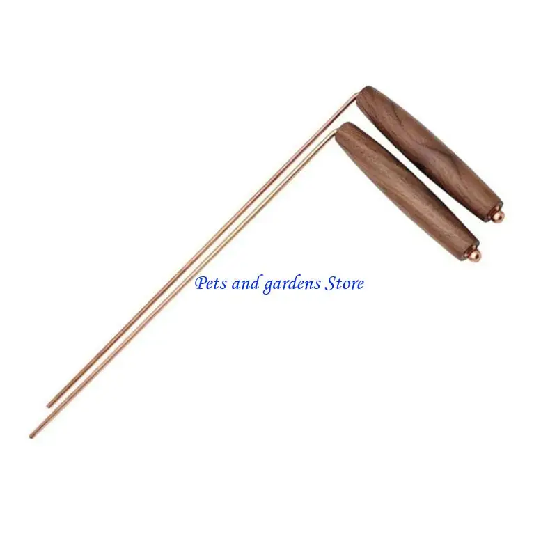 

H051 Dowsing Equipment with Wooden Handle Spiritual Detection for Evil