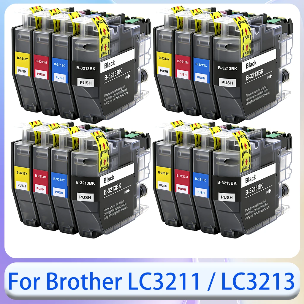 LC3213 LC-3213 3213 LC3211 Ink Cartridge Compatible For Brother DCP-J572DW J772DW J774DW MFC-J491DW J497DW J890DW J895DW Printer