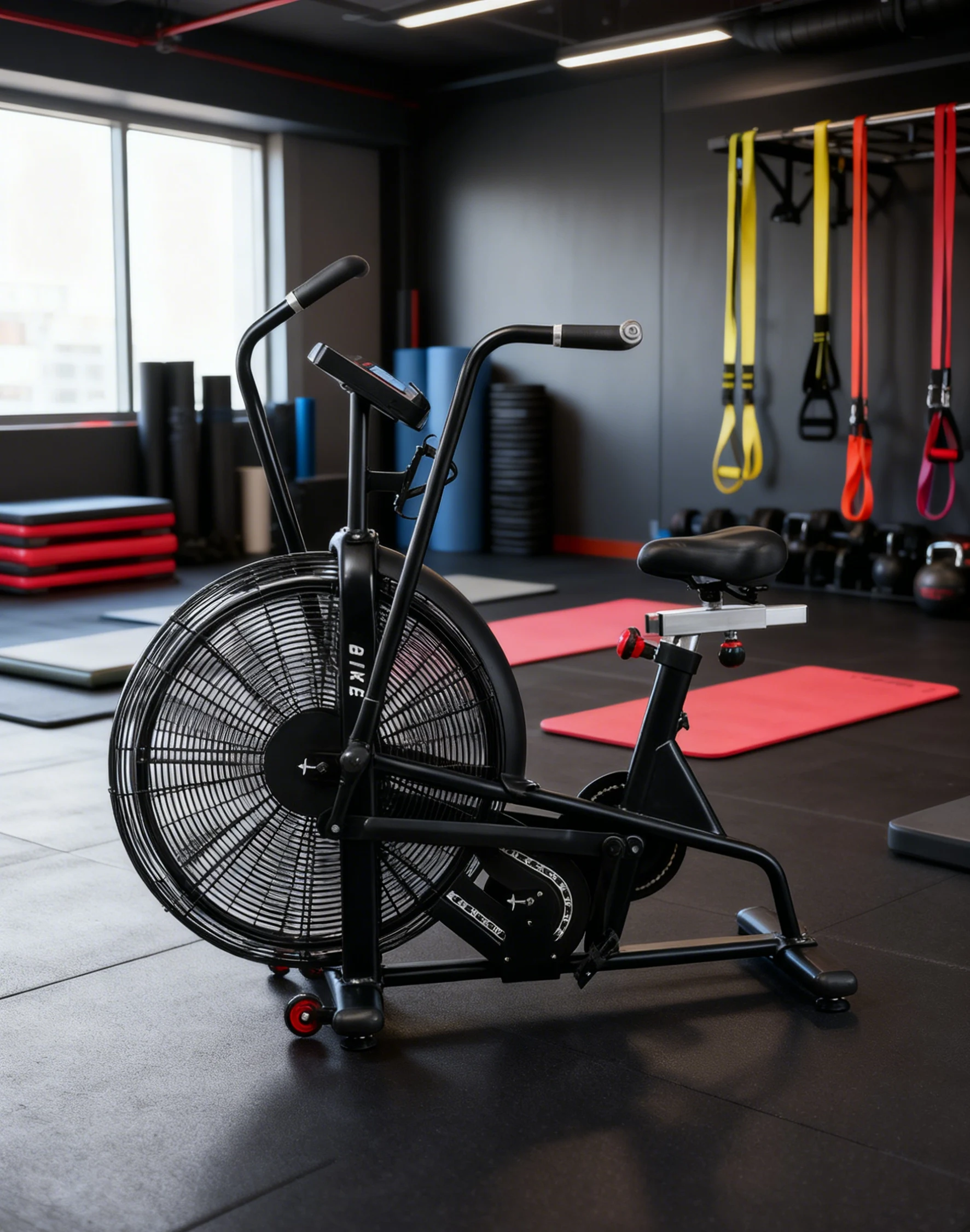 Équipement d'exercice d'intérieur de conception silencieuse d'acier de vélo de rotation de Crossfit de gymnase pour des clubs commerciaux
