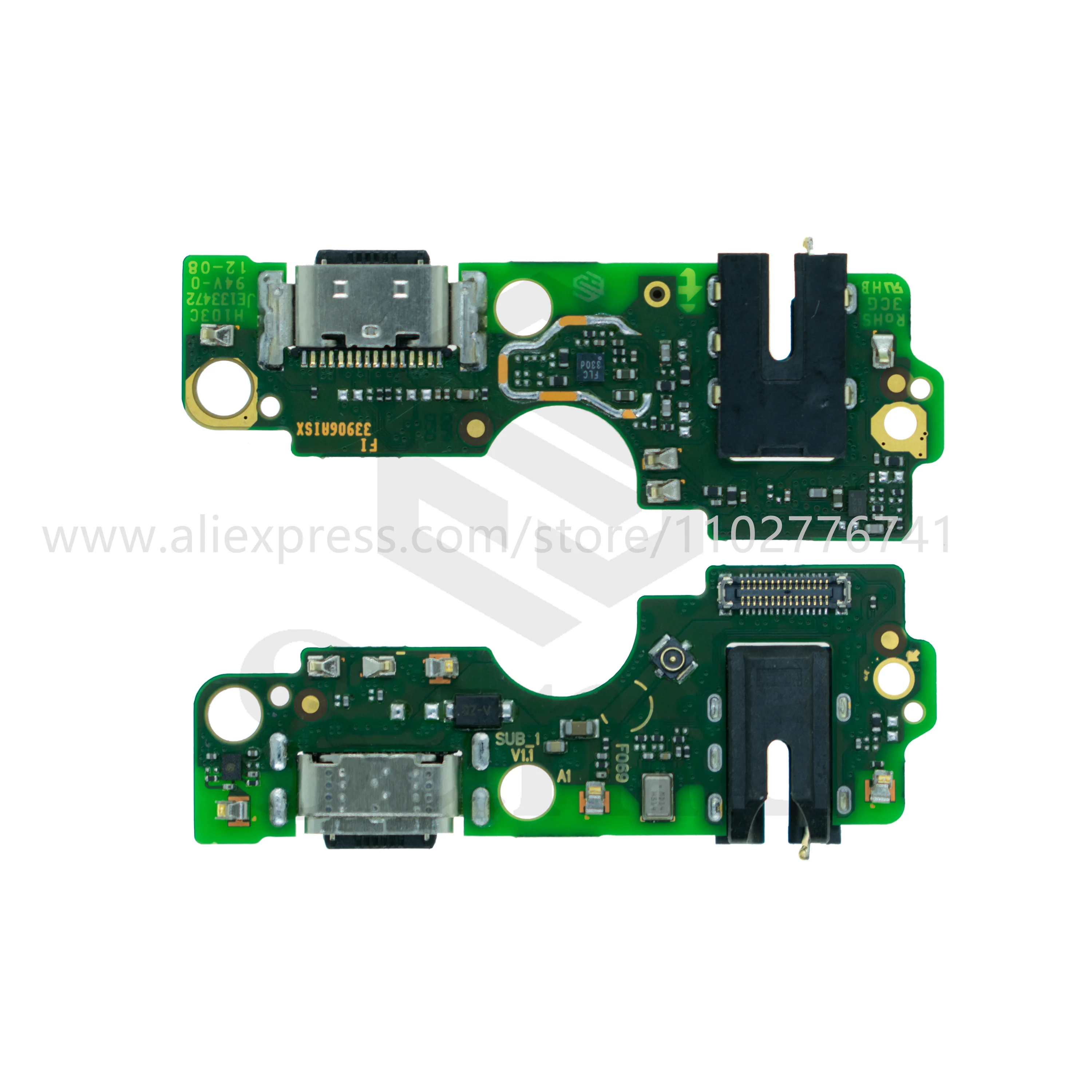 With IC fast charging For Infinix Smart 8 X6525 USB Dock Charger Port Charging Port Board Flex Cable