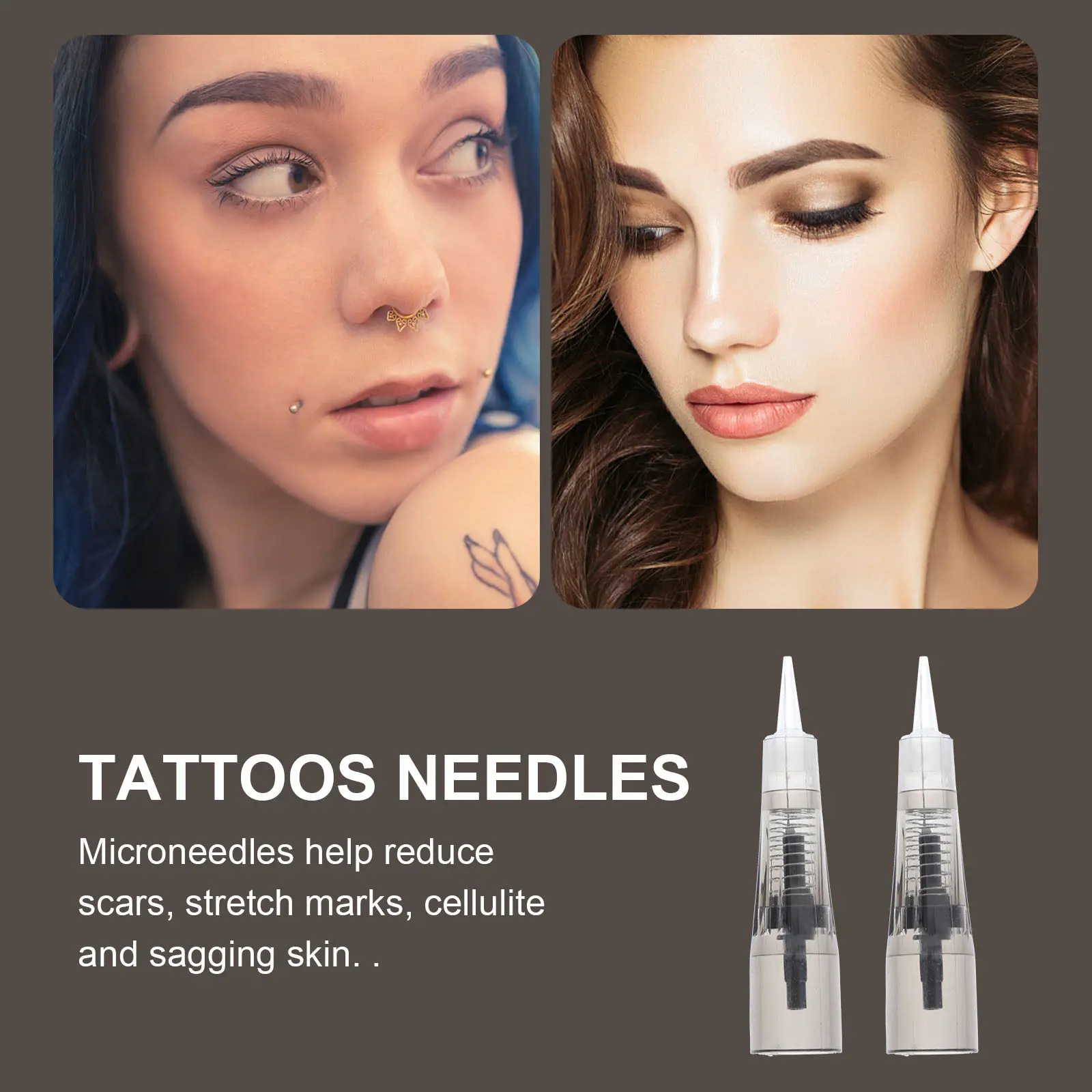 

12Pcs Microblading Needles Eyebrow Disposable Needles Tattoo Tools Easy Operation Fade Resistant