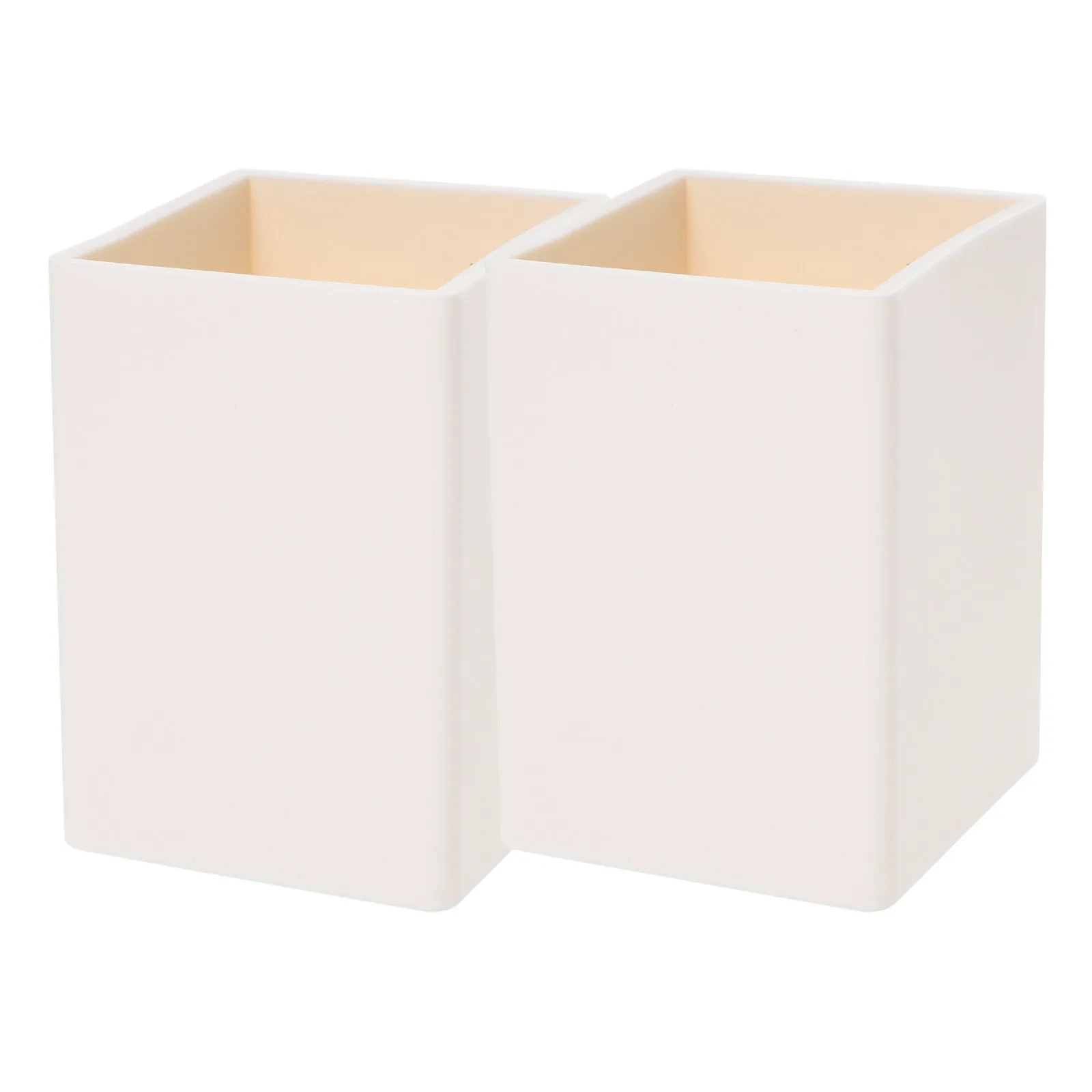 Silicone Pen Holder 2 Pack Large Capacity Desk Organizer Pencil Cup Makeup Brush Holder Office Study